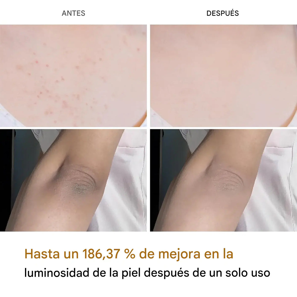 Exfoliante Melaxin - Para Aclarar Partes Oscuras - Fórmula Cúrcuma Store