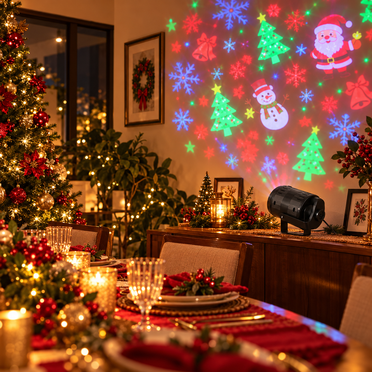 Proyector de Luces Navideñas